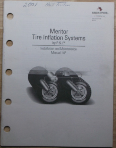 Meritor tire inflation - tire, systems
