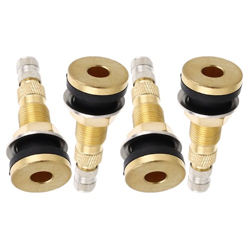 4pcs copper valve stems - copper,
