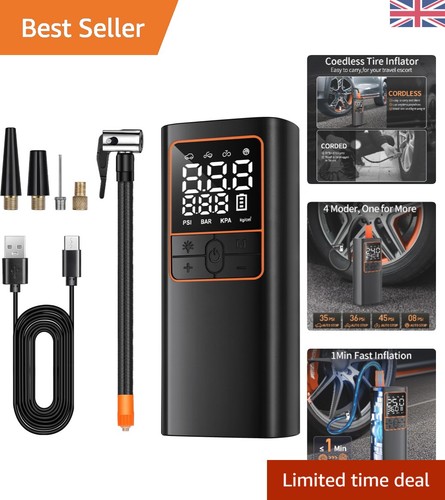 150psi cordless tyre inflator - 150psi,