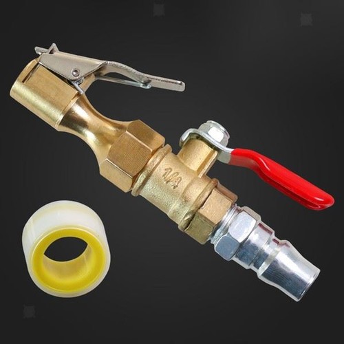 Air chuck connector with - air,